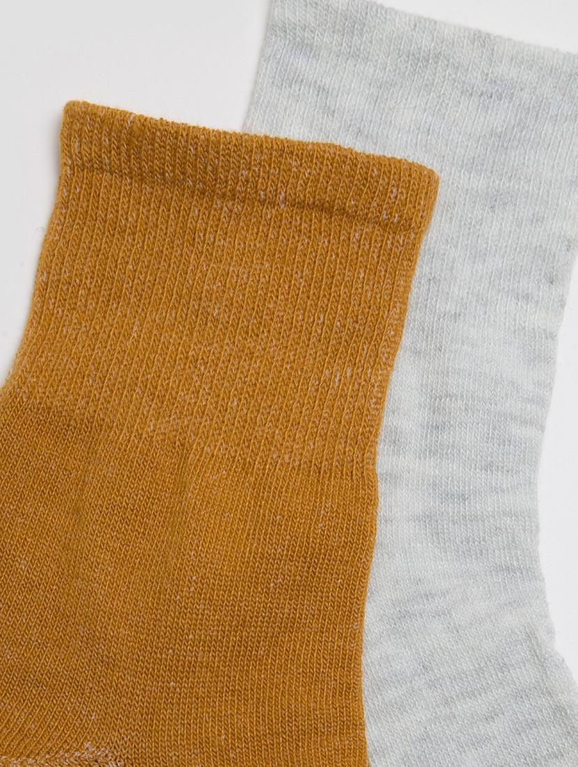 multi colored cotton socks - 19127778 - Standard Image - 4