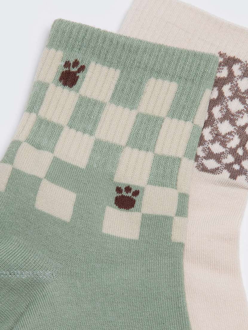 multi colored cotton socks - 19127792 -  Standard Image - 4