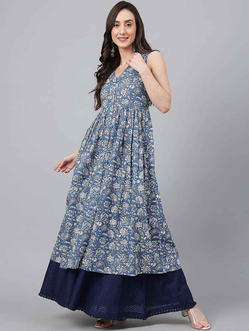 women's flared kurta