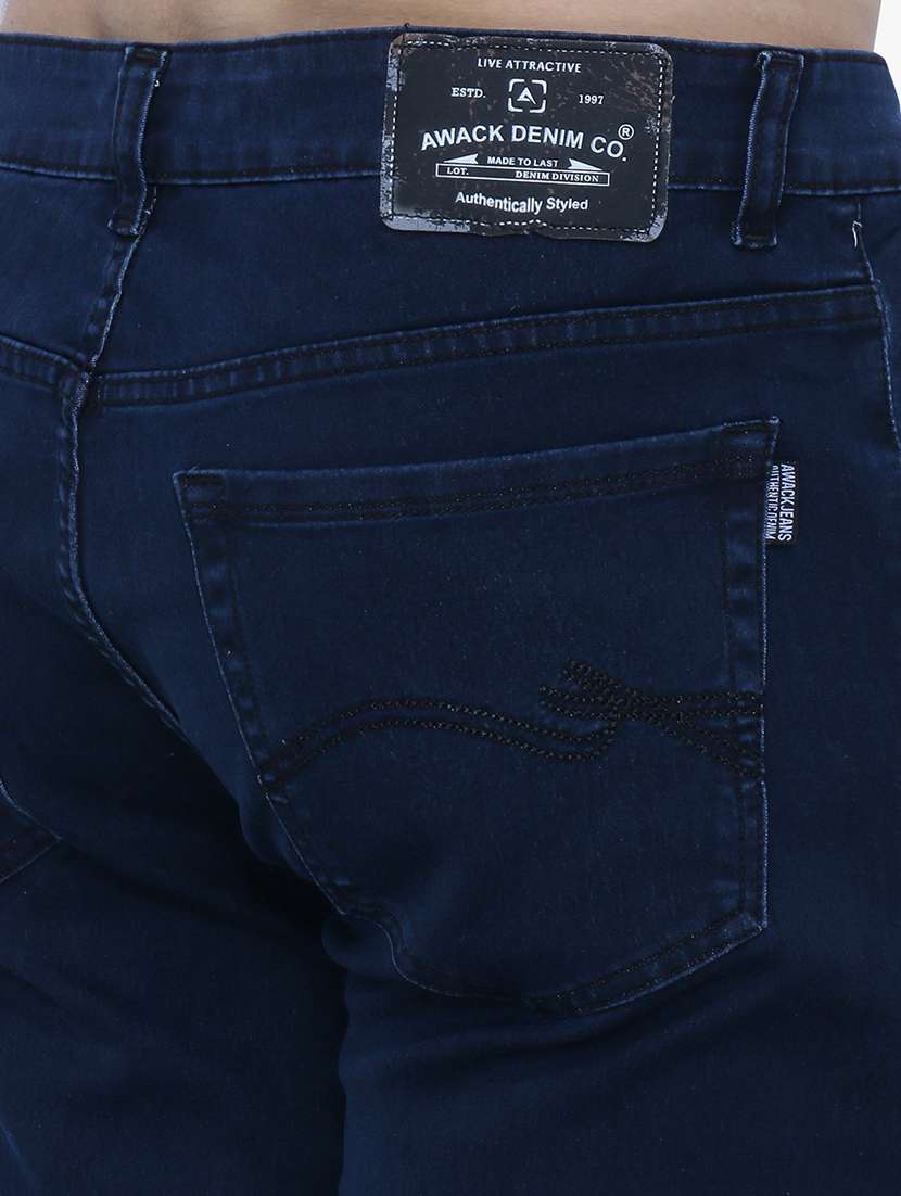 mens slim fit plain jeans - 19128347 -  Standard Image - 4