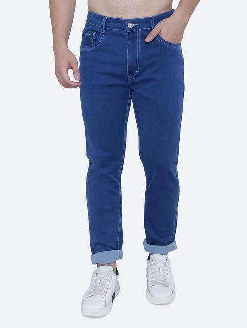 mens slim fit plain jeans - 19128356 -  Standard Image - 0