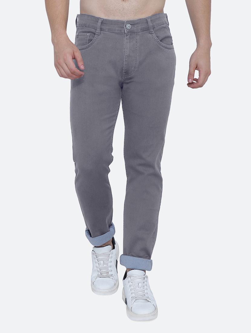 mens slim fit plain jeans - 19128357 -  Zoom Image - 0