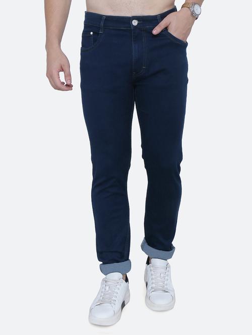mens slim fit plain jeans - 19128358 - Standard Image - 0
