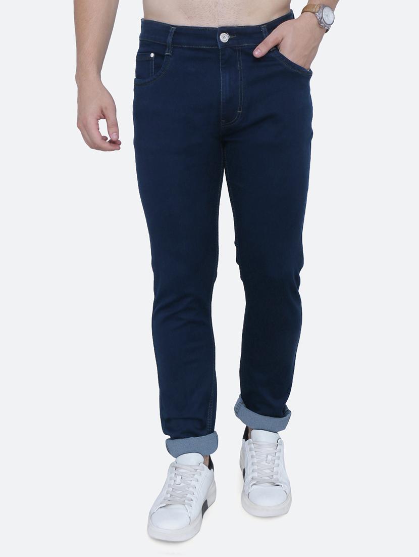 mens slim fit plain jeans - 19128358 - Zoom Image - 0