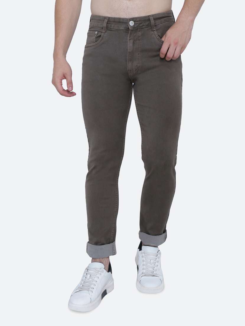 mens slim fit plain jeans