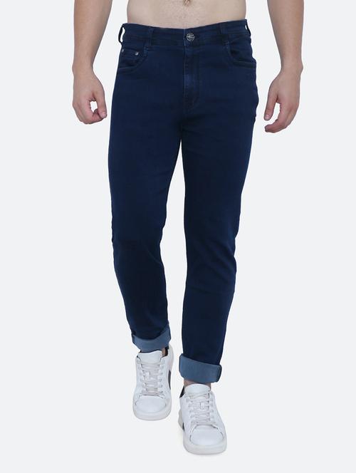 mens slim fit plain jeans - 19128363 - Standard Image - 0