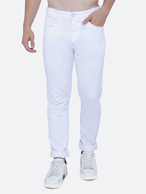 mens slim fit plain jeans - 19128364 -  Standard Image - 0