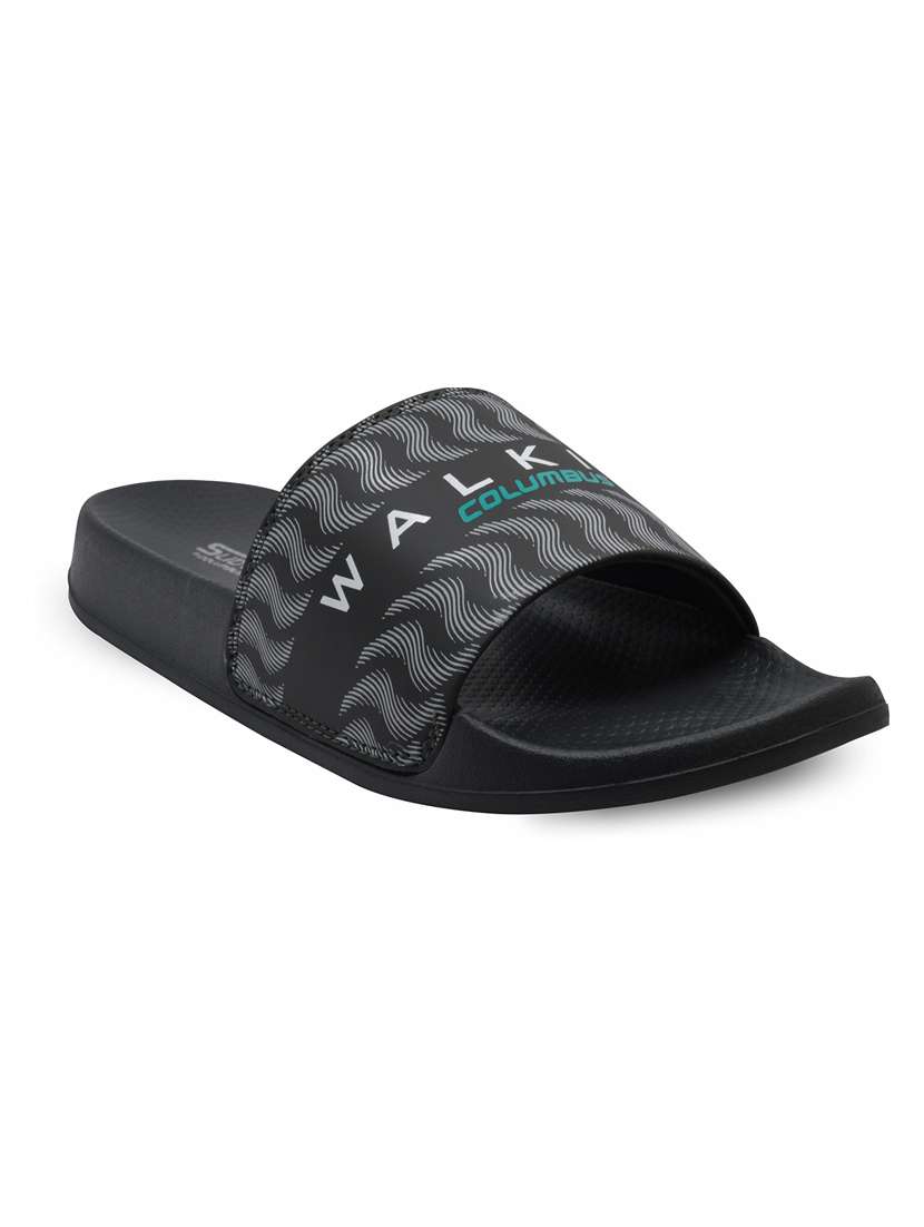 grey slip on slipper - 19128451 -  Standard Image - 1