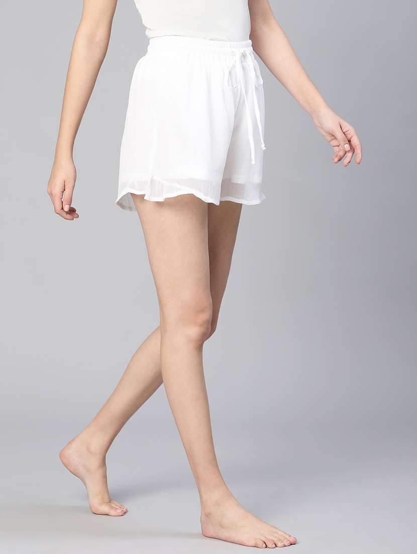 white solid short - 19128624 -  Standard Image - 1
