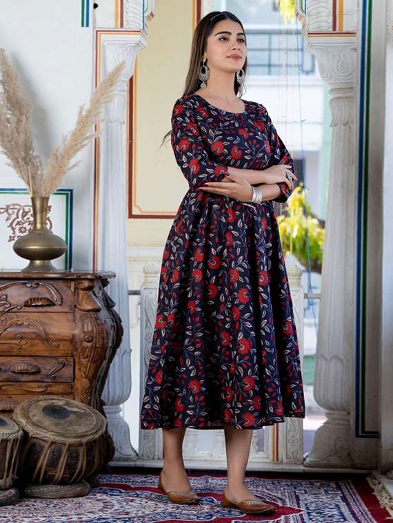 women's a-line kurta - 19129069 -  Standard Image - 1