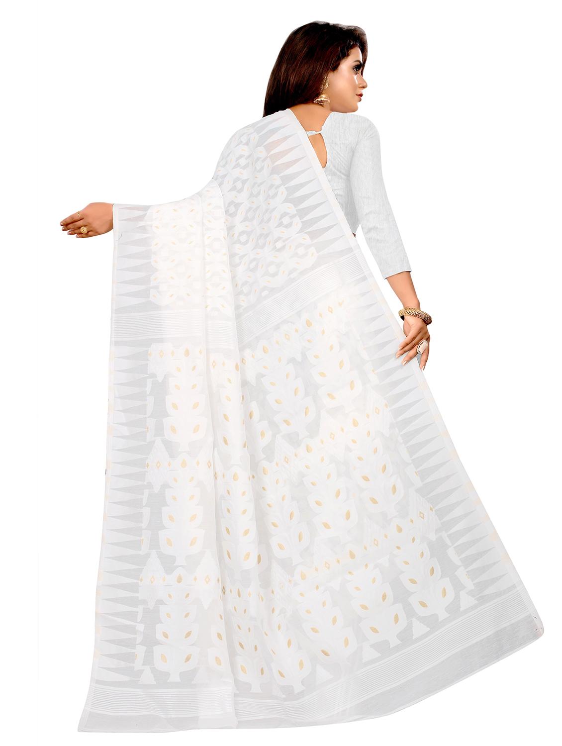 self design zari work woven saree - 19129158 - Standard Image - 1