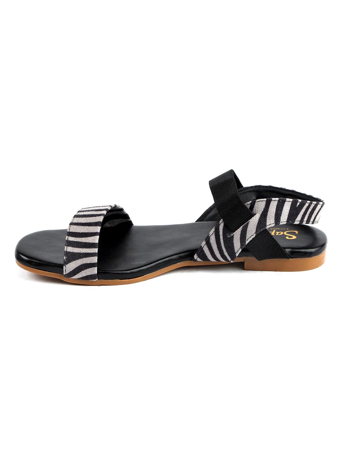 beige printed slip on sandal - 19129312 -  Standard Image - 1