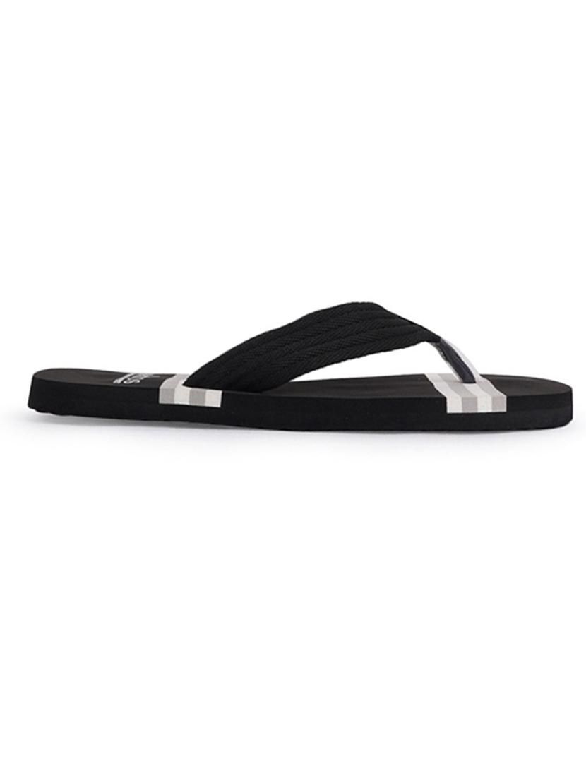 black striped flip flop - 19129446 -  Standard Image - 1