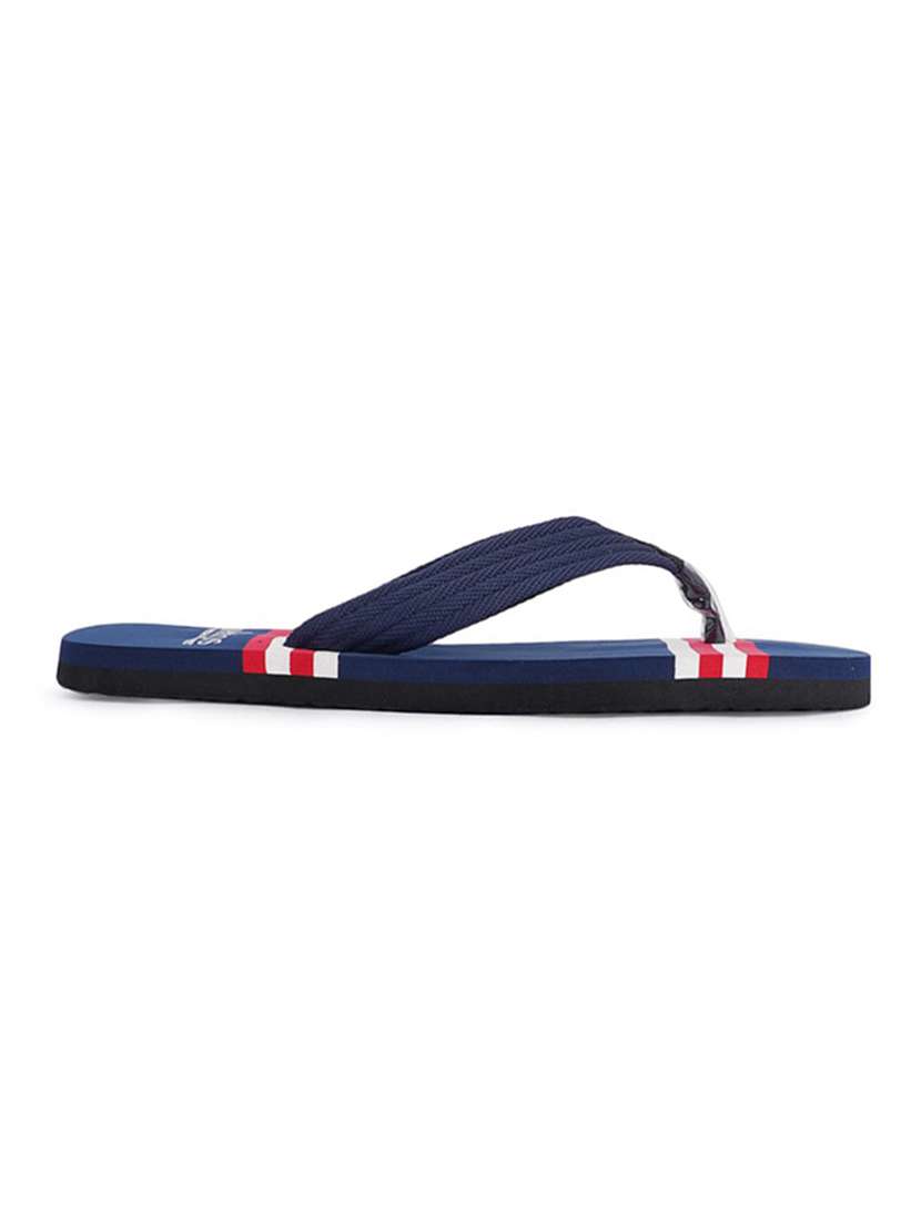 navy striped flip flop - 19129447 -  Standard Image - 1