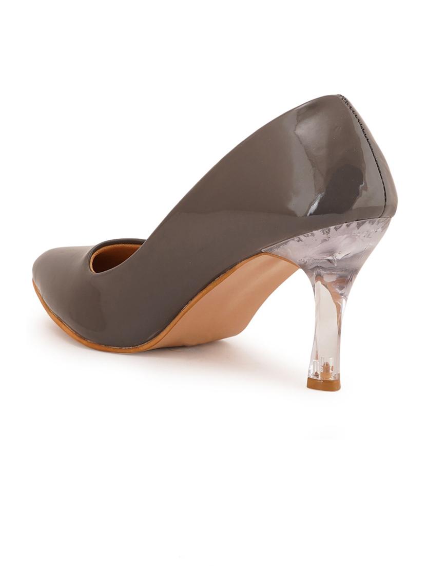 grey pump sandal - 19129636 - Standard Image - 1