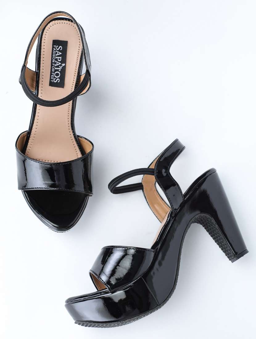 ankle strap heel sandal - 19129713 - Standard Image - 1