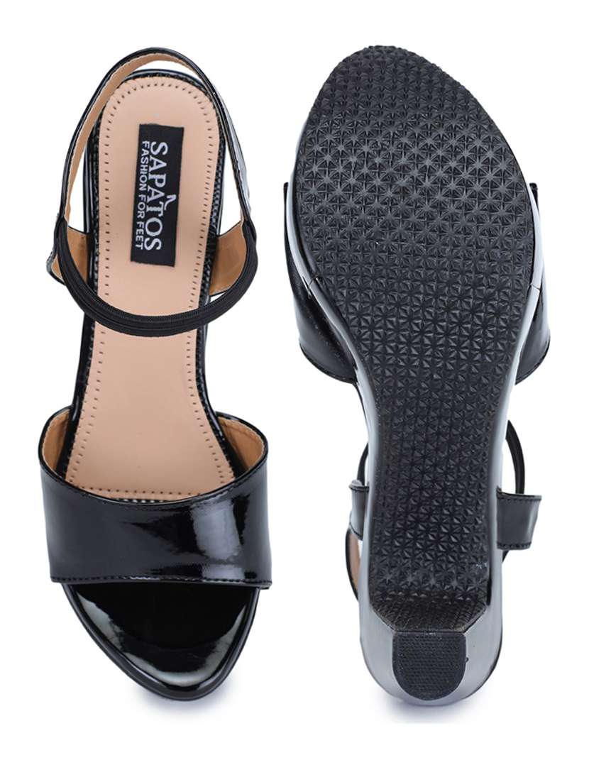 ankle strap heel sandal - 19129713 - Standard Image - 4