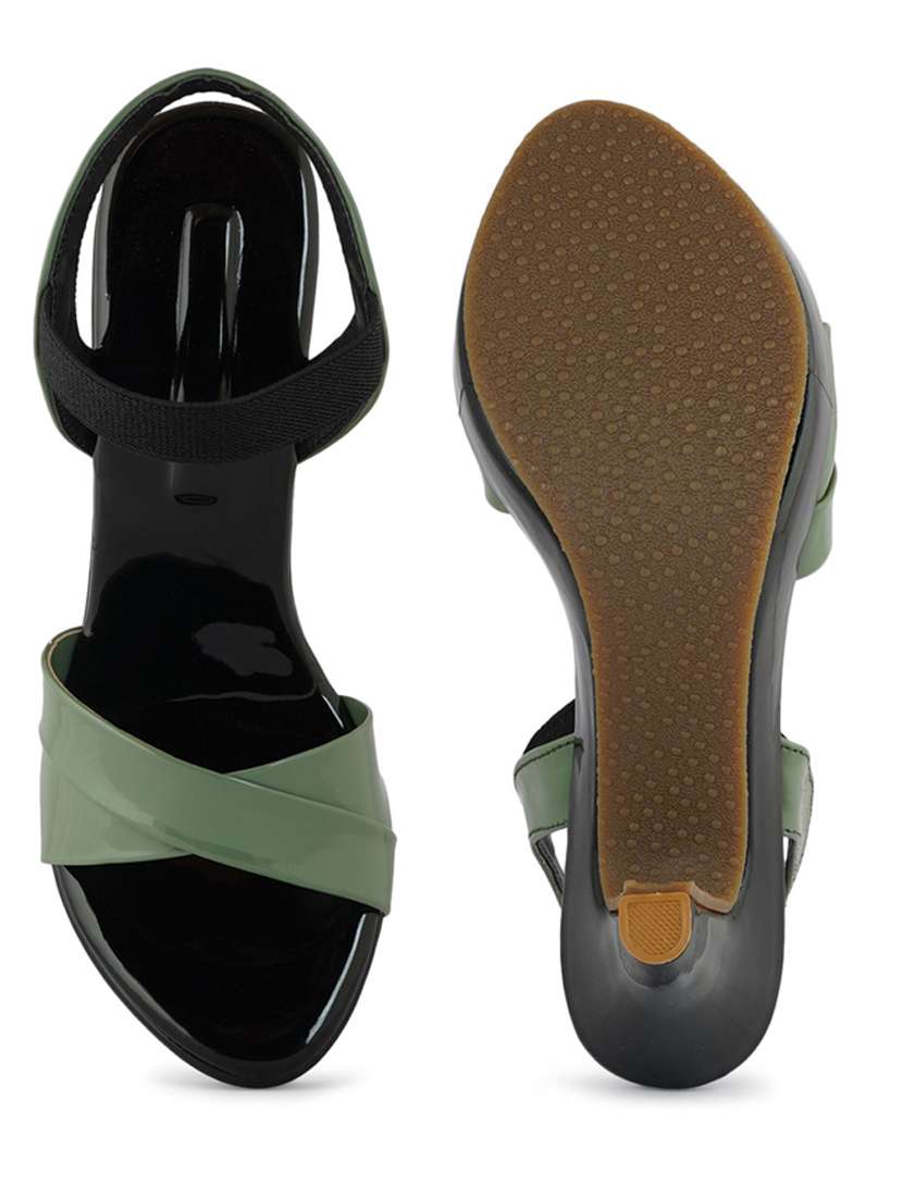 ankle strap heel sandal - 19129717 - Standard Image - 4