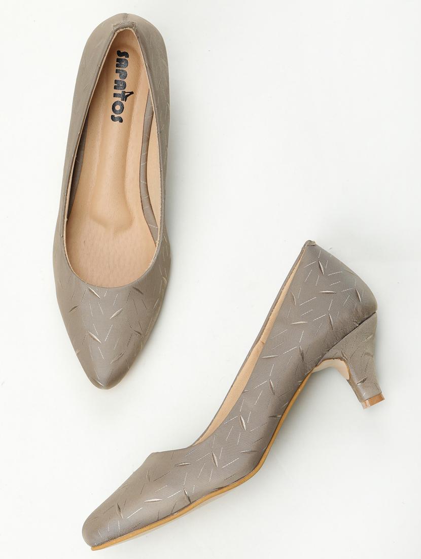 grey slip on sandal - 19129754 -  Standard Image - 1