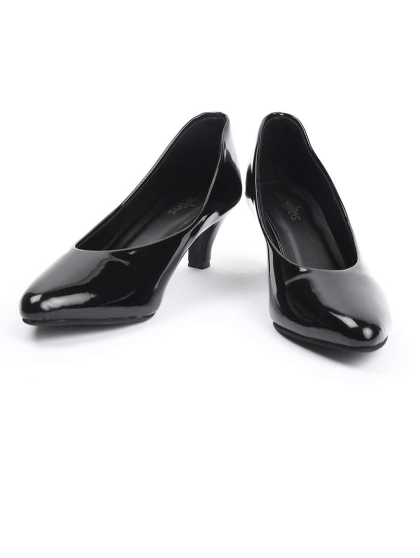 black pump sandal - 19129758 -  Standard Image - 4