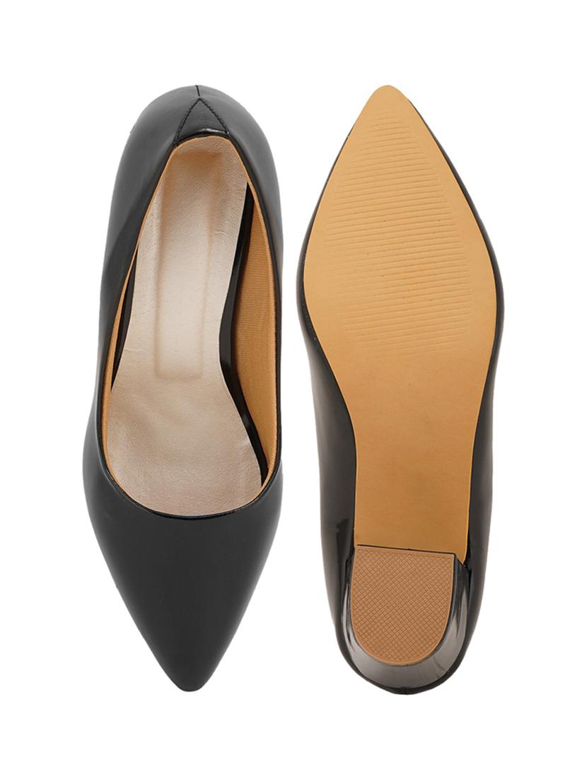 women solid slip on pump - 19129802 - Standard Image - 4