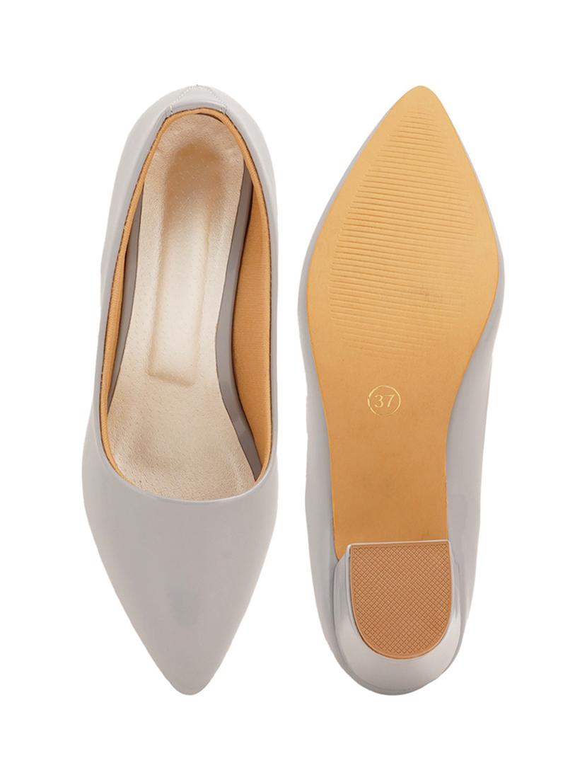women solid slip on pump - 19129803 - Standard Image - 4