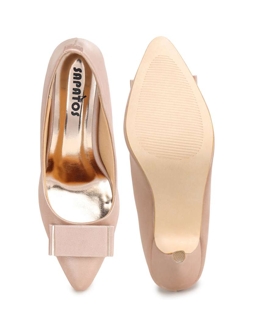 women solid slip on pump - 19129824 -  Standard Image - 4