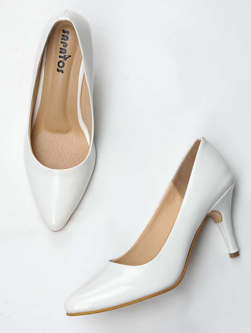 women solid slip on pump - 19129831 -  Standard Image - 1