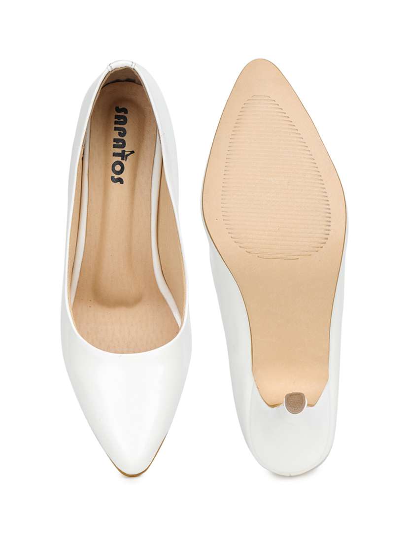 women solid slip on pump - 19129831 -  Standard Image - 4