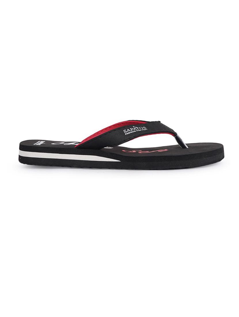 black slippers flip flop - 19129883 - Standard Image - 1