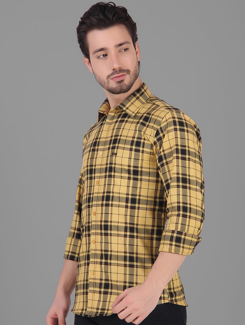 mens checks casual shirt - 19129947 -  Standard Image - 1