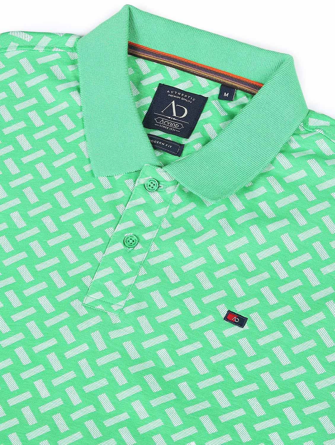 polo neck printed t-shirt - 19131531 - Standard Image - 4