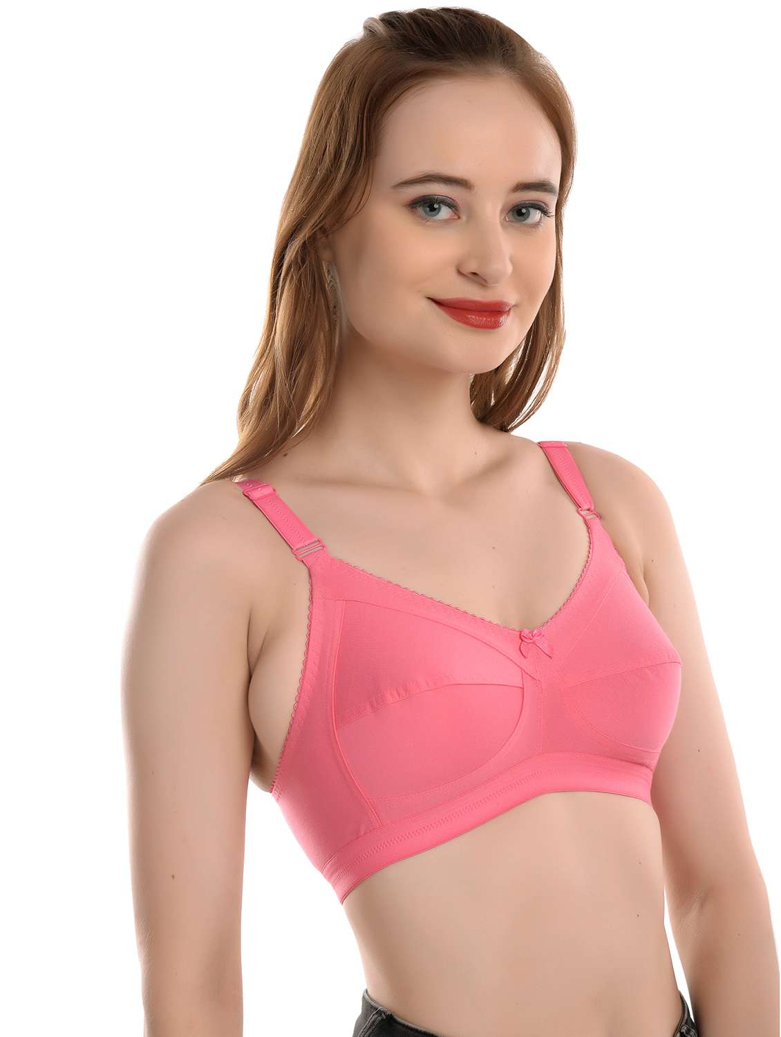 pack of  2 solid t-shirt bra  - 19131569 -  Standard Image - 6