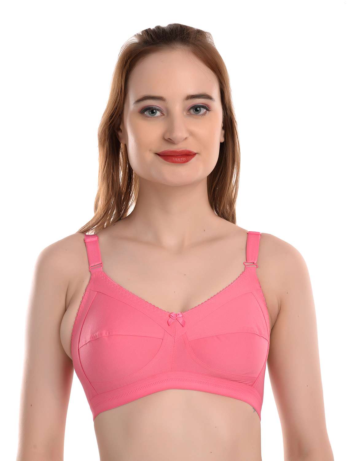 pack of  2 solid t-shirt bra  - 19131574 -  Standard Image - 1