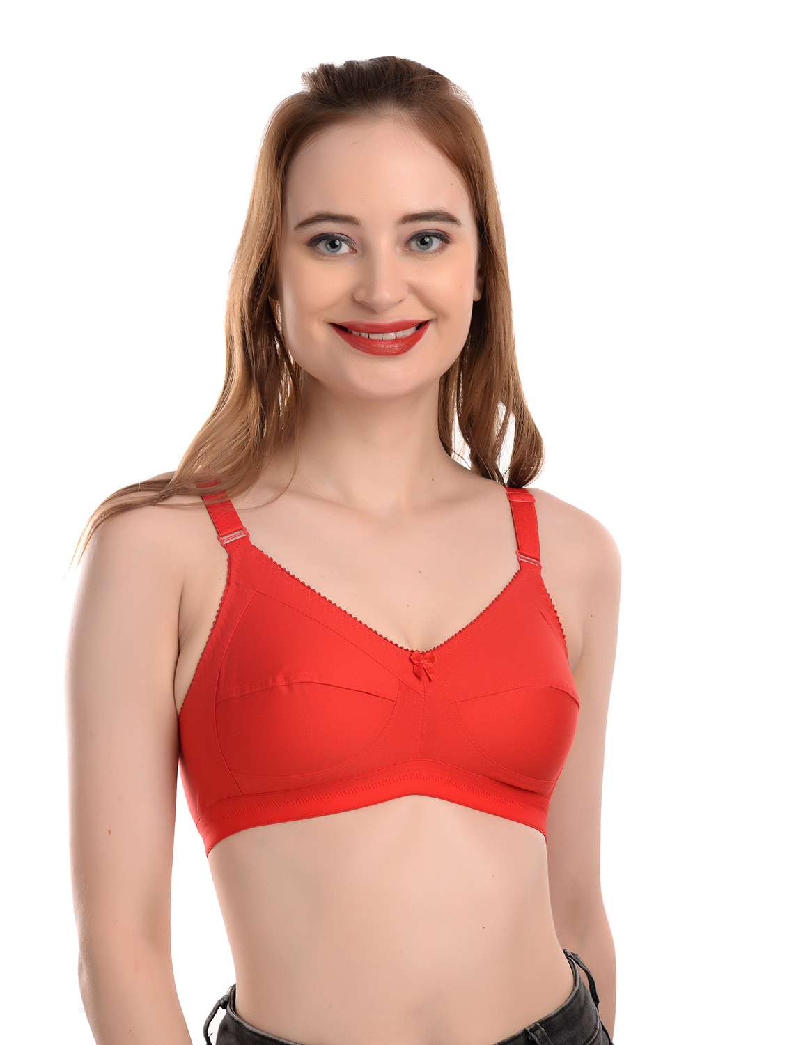 pack of  2 solid t-shirt bra  - 19131575 -  Standard Image - 4