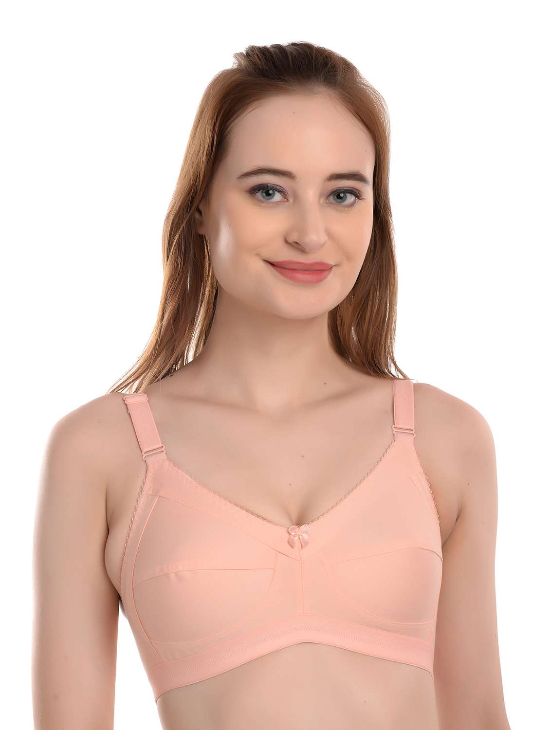pack of  2 solid t-shirt bra  - 19131577 -  Standard Image - 4