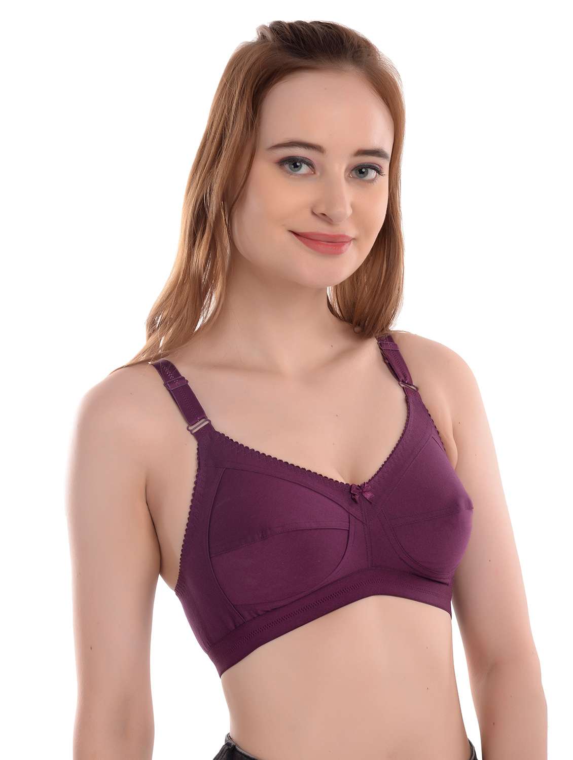 pack of  2 solid t-shirt bra  - 19131580 -  Standard Image - 6