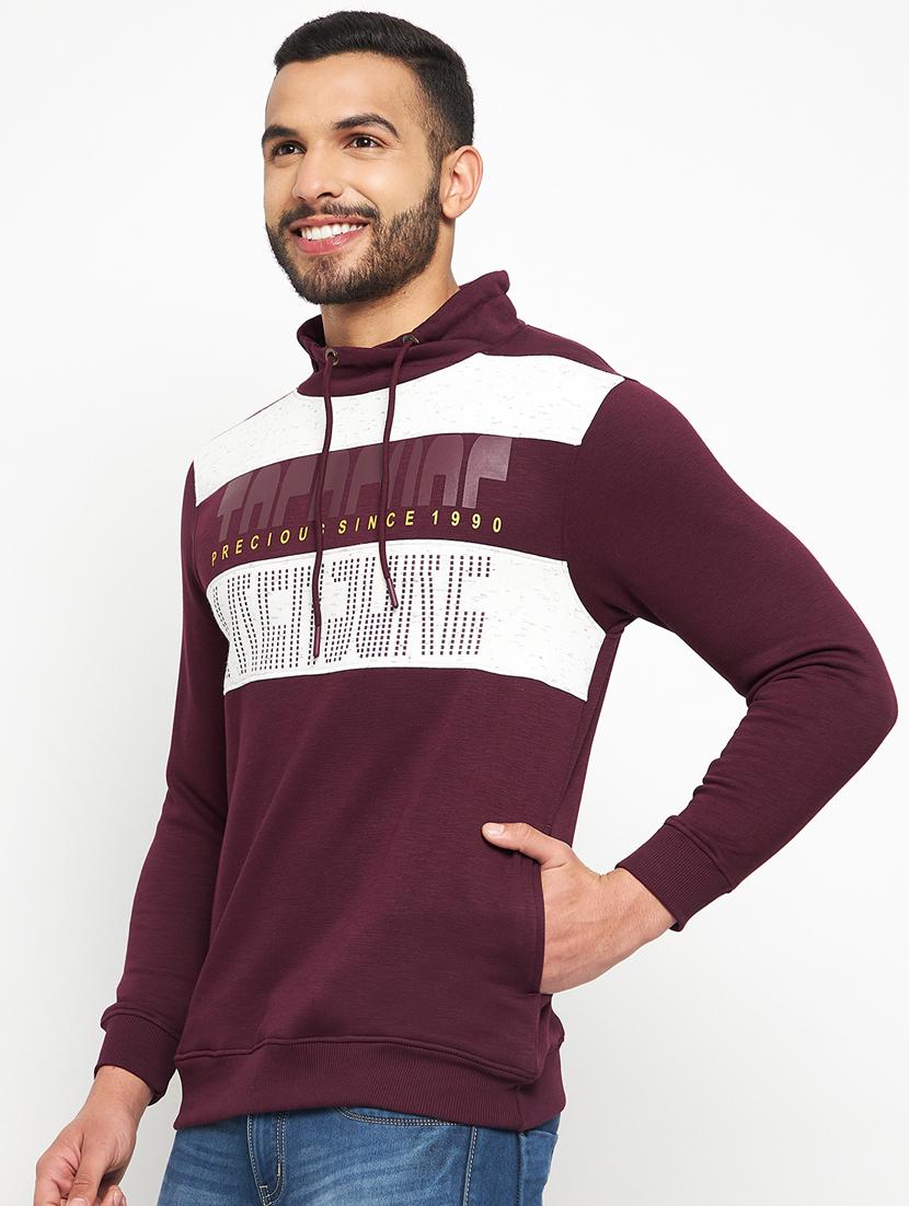 cotton blend chest print sweatshirt - 19131658 -  Standard Image - 1