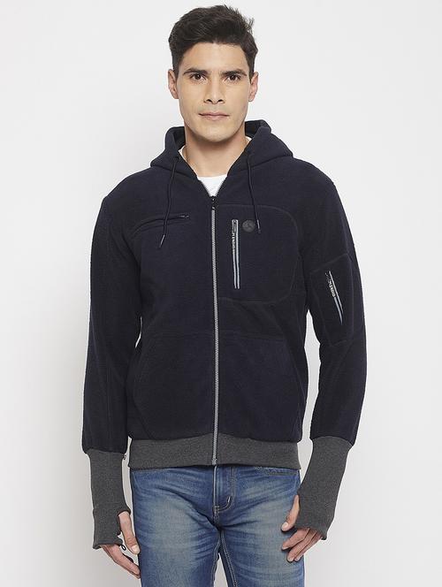 blue cotton blend sweatshirt - 19131667 -  Standard Image - 0