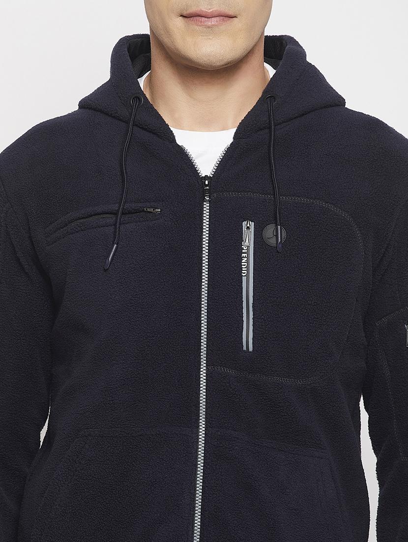 blue cotton blend sweatshirt - 19131667 - Standard Image - 4