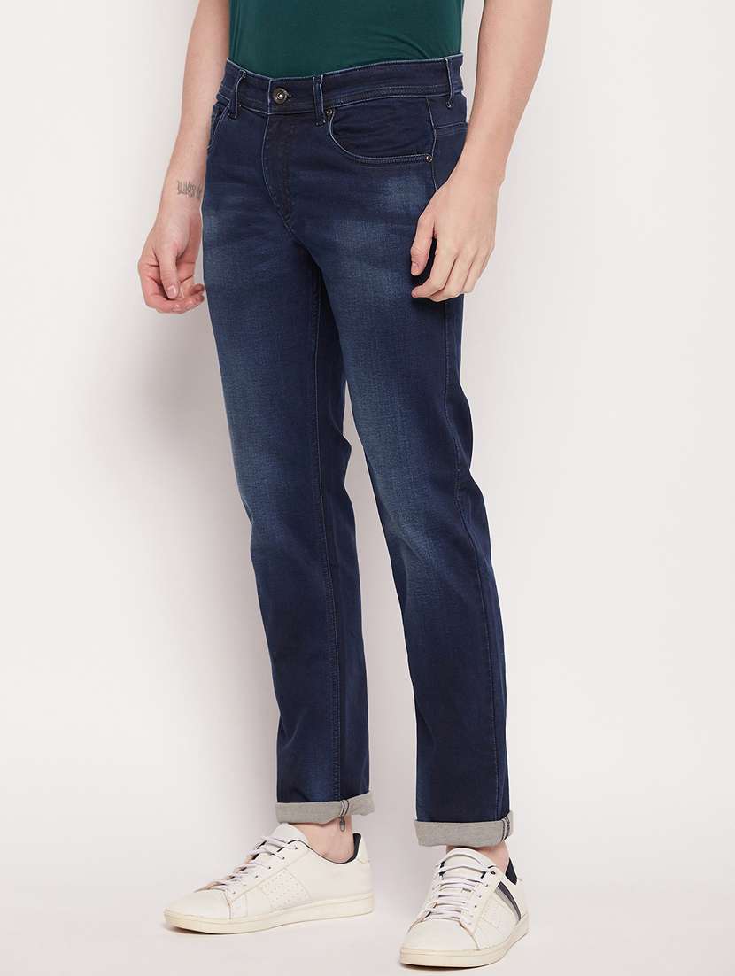 mid rise washed denim jean - 19131700 -  Standard Image - 1