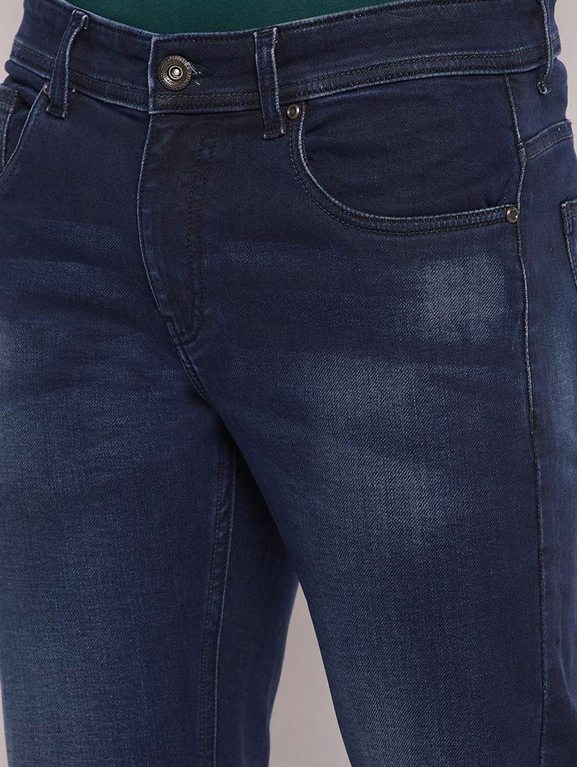 mid rise washed denim jean - 19131700 -  Standard Image - 4