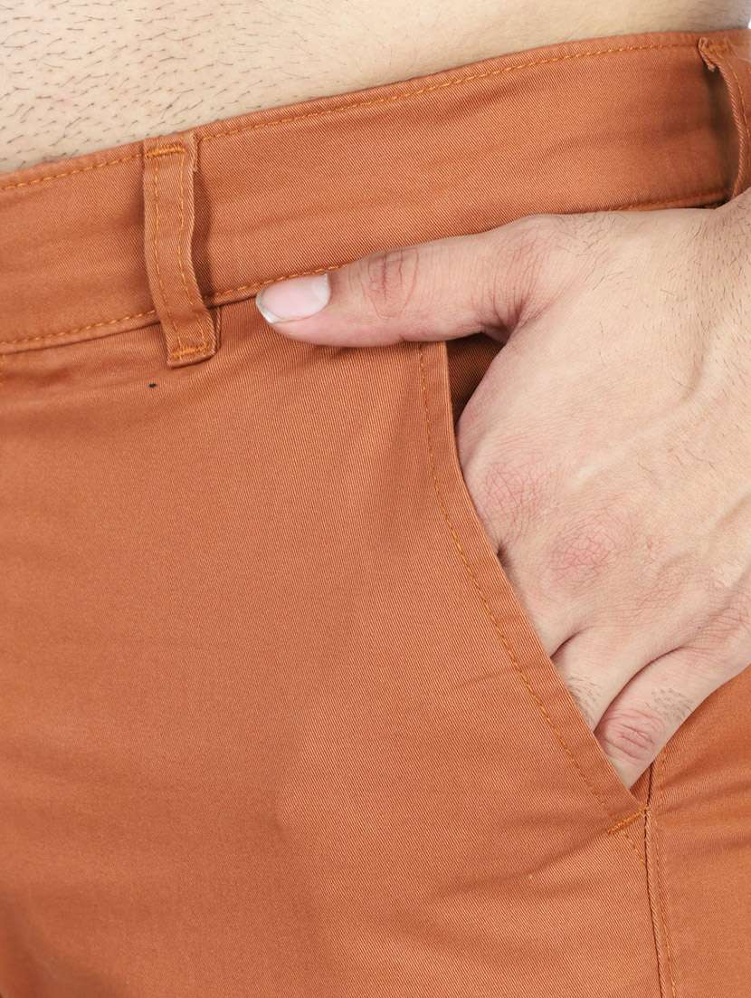 mid rise flat front casual trouser - 19131888 -  Standard Image - 4