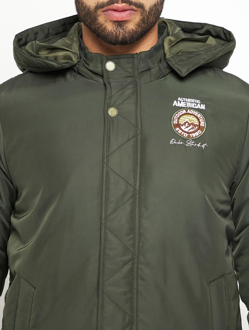 boys stand collar solid bomber jacket - 19131899 - Standard Image - 4