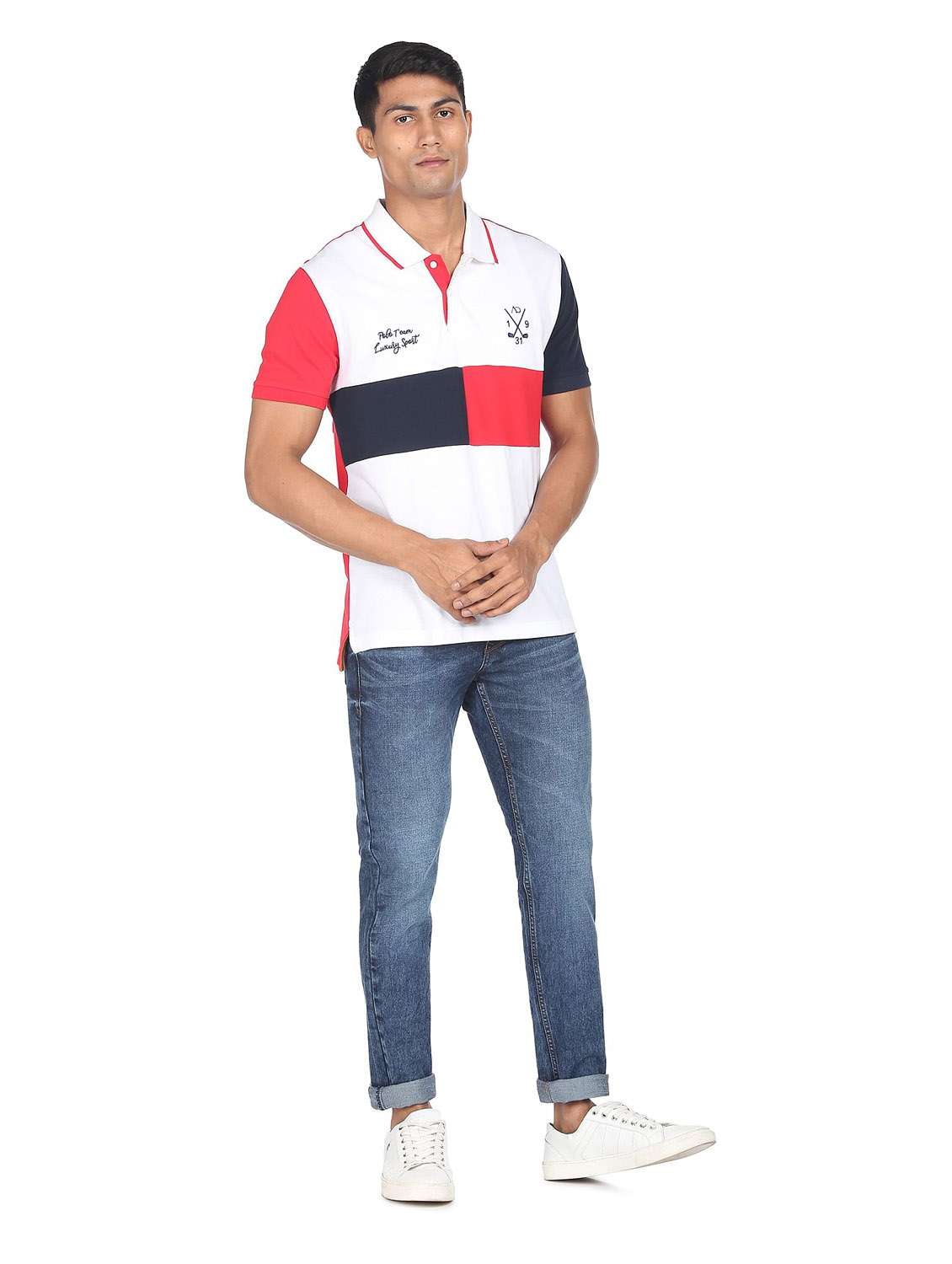 Mens Slim Fit Plain Jeans - 19132031 -  Standard Image - 4