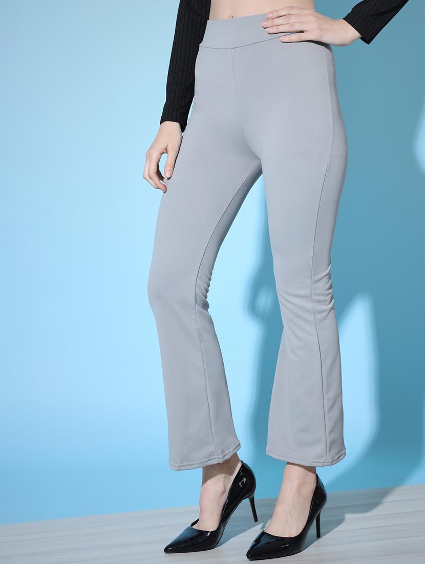 mid rise solid wide leg jegging - 19132139 - Standard Image - 1