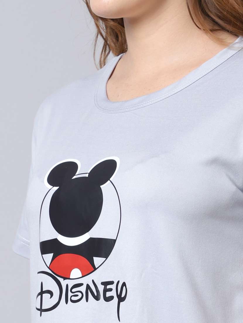 women printed night suit set  - 19136439 -  Standard Image - 4