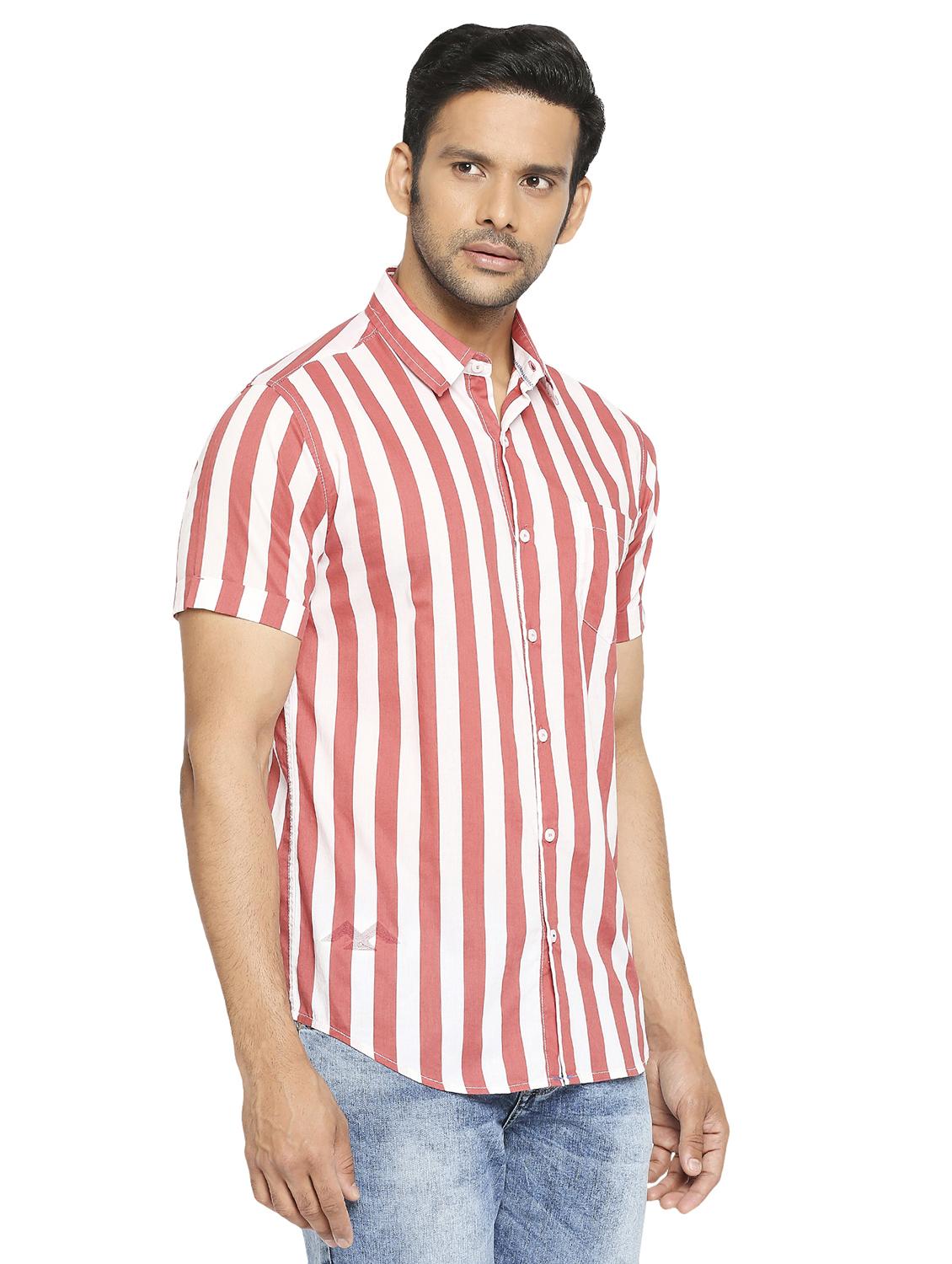 red striped casual shirt - 19137566 -  Standard Image - 1