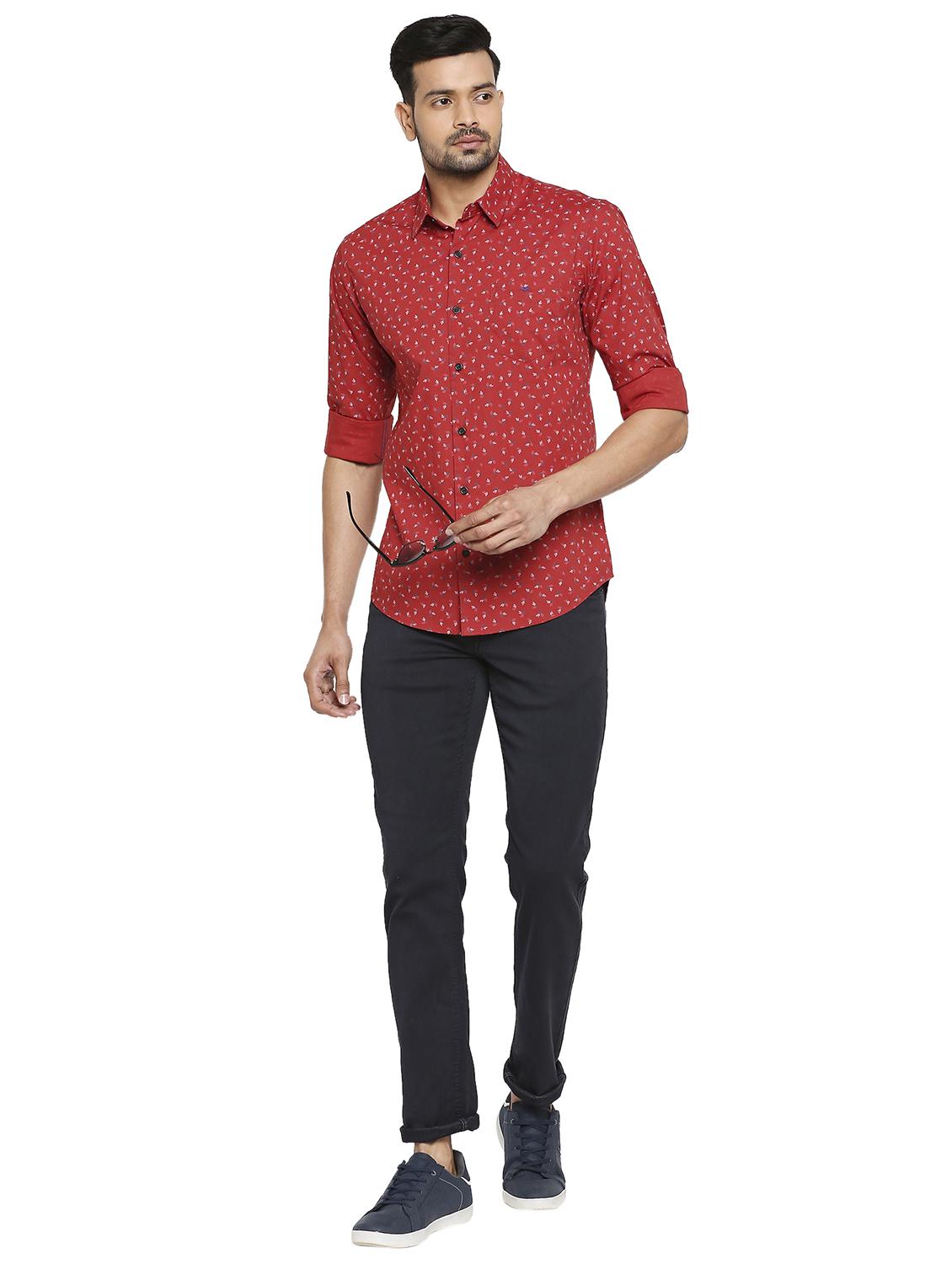 red striped casual shirt - 19137570 - Standard Image - 4