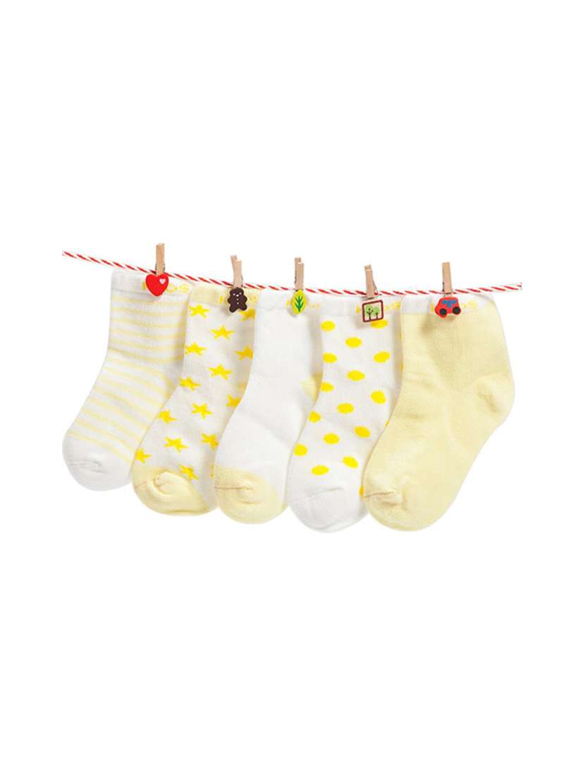 kids pack of 5 ankle length sock